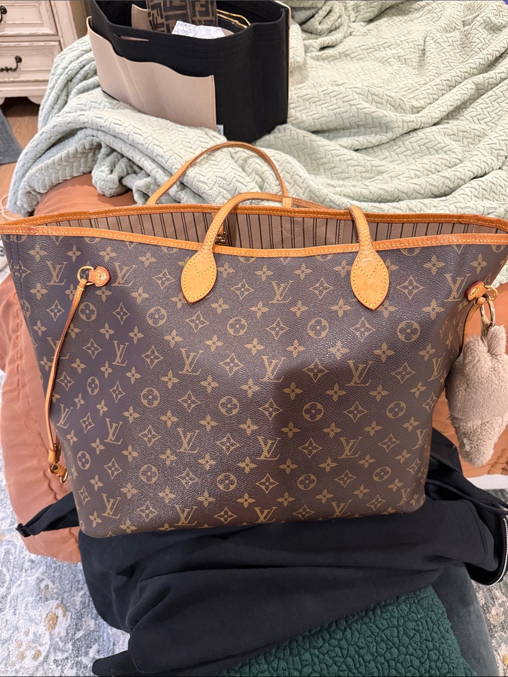 Louis Vuitton Monogram Canvas Tote - Brown and Tan